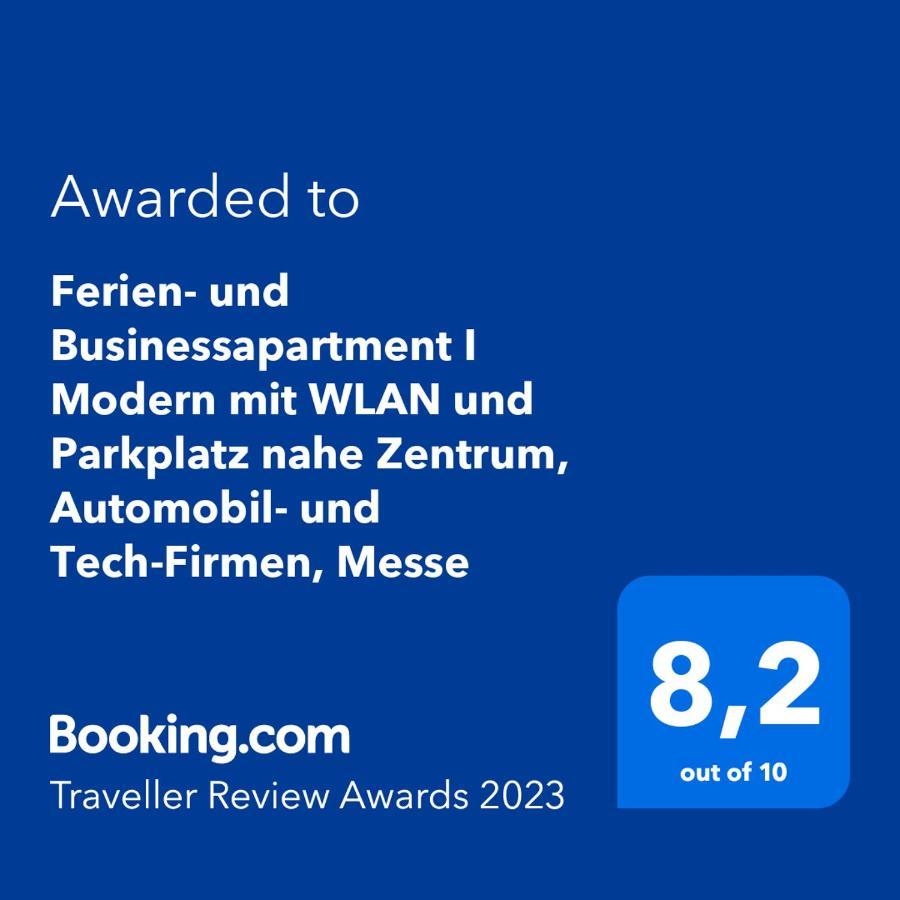 Ferien- Und Businessapartment I Modern Mit Wlan Und Parkplatz Nahe Zentrum, Automobil- Und Tech-Firmen, Messe Реннінґен Екстер'єр фото